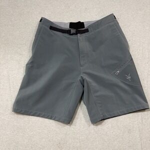 Ibex Climawool Cirrus Shorts Large Gray Mens Hiking Outdoor Gorpcore Tech